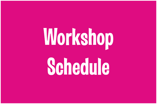 Workshop Schedule